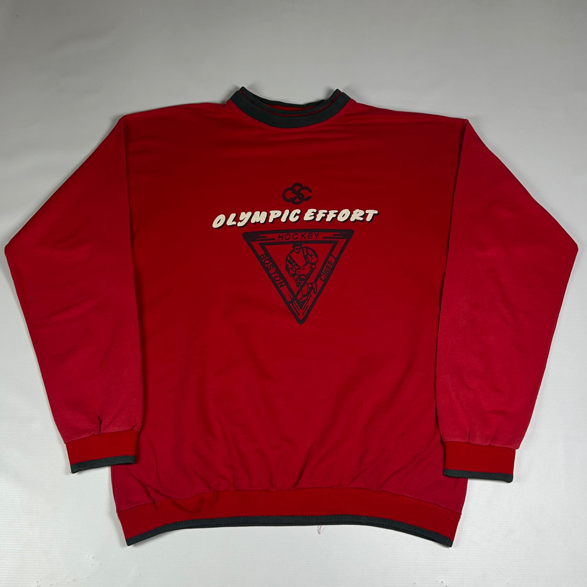 M - Vintage 1980's Olympic Effort Hockey Sweatshirt
