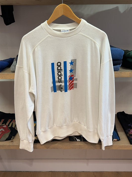 S - Vintage 1980's Adidas Sweatshirt