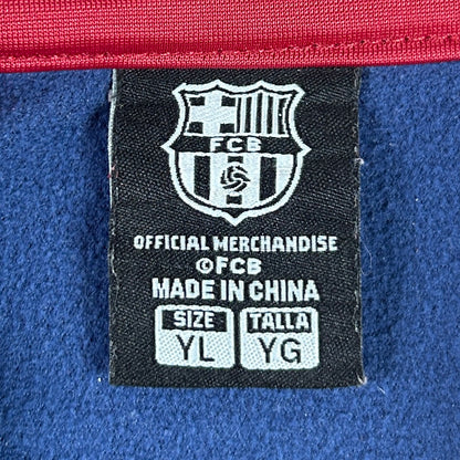XS - Vintage 2000's FC Barcelona Boys Track Jacket