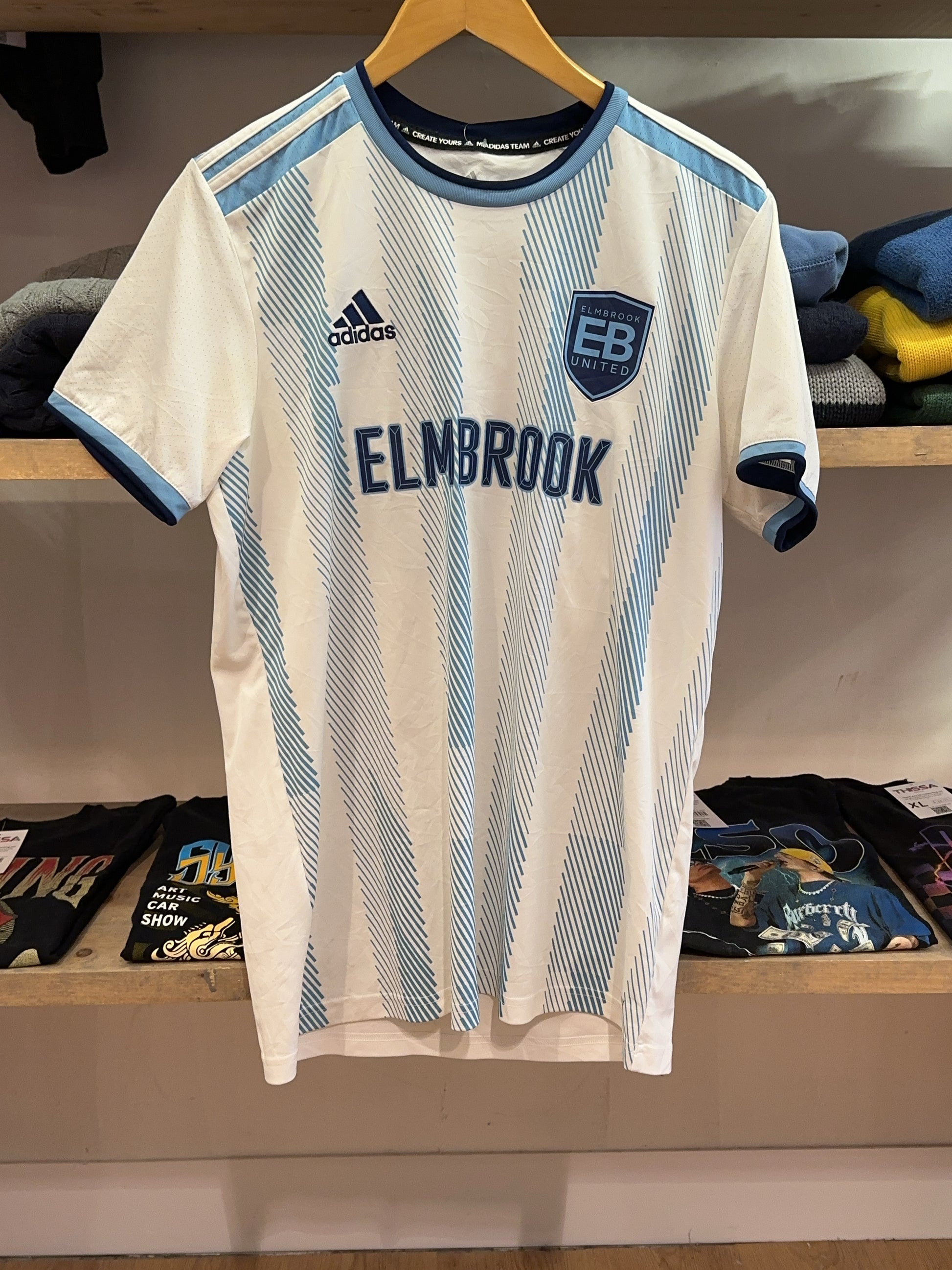 2018-2019, 2019-2020 Elmbrook United Adidas Home Football Shirt 9 - M