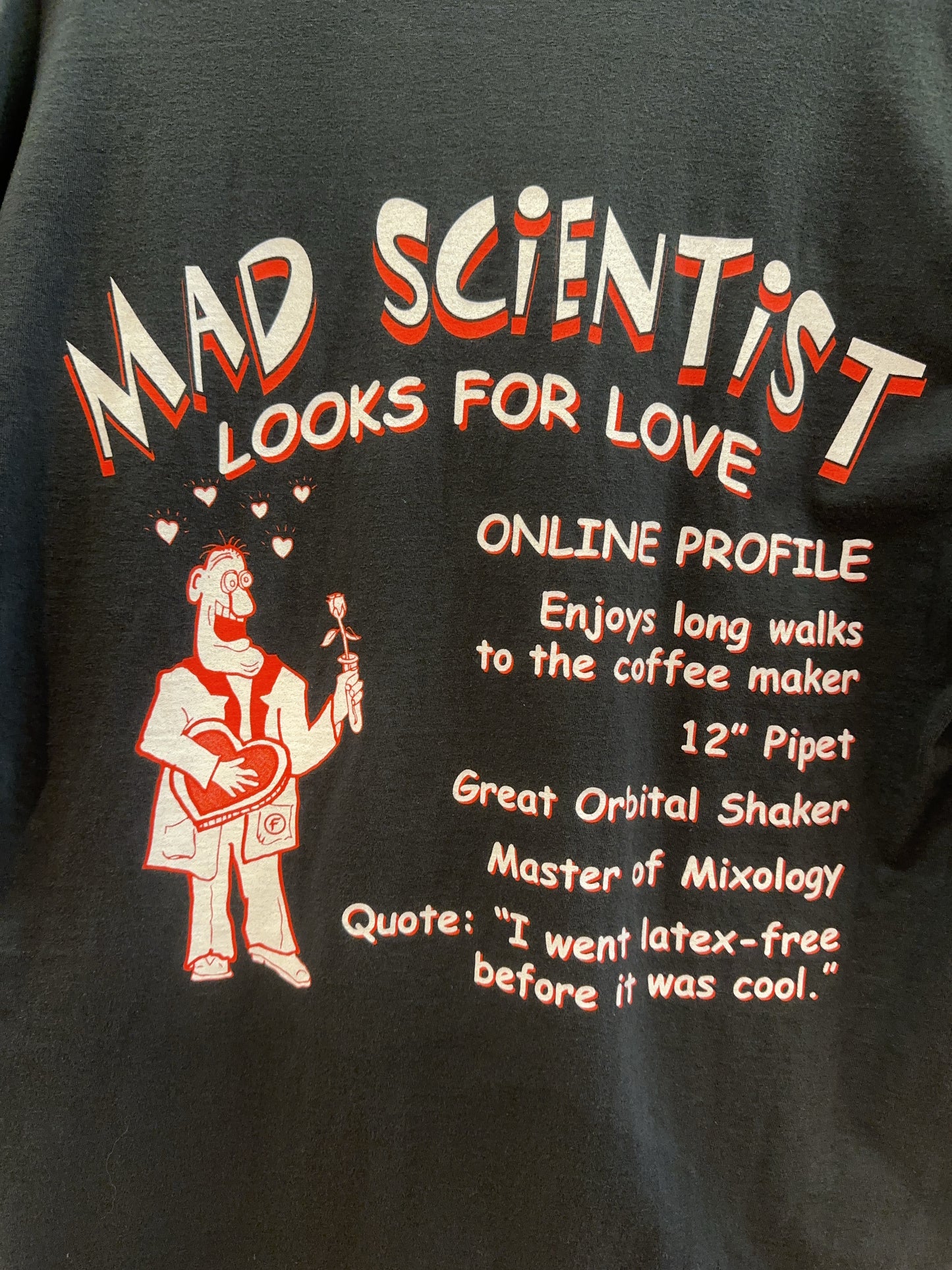 Fisher Scientific 2018 Mad Scientist Graphic T-Shirt