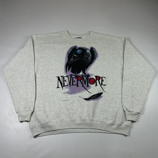 XL - 2000's Nevermore Graphic Crewneck Sweatshirt