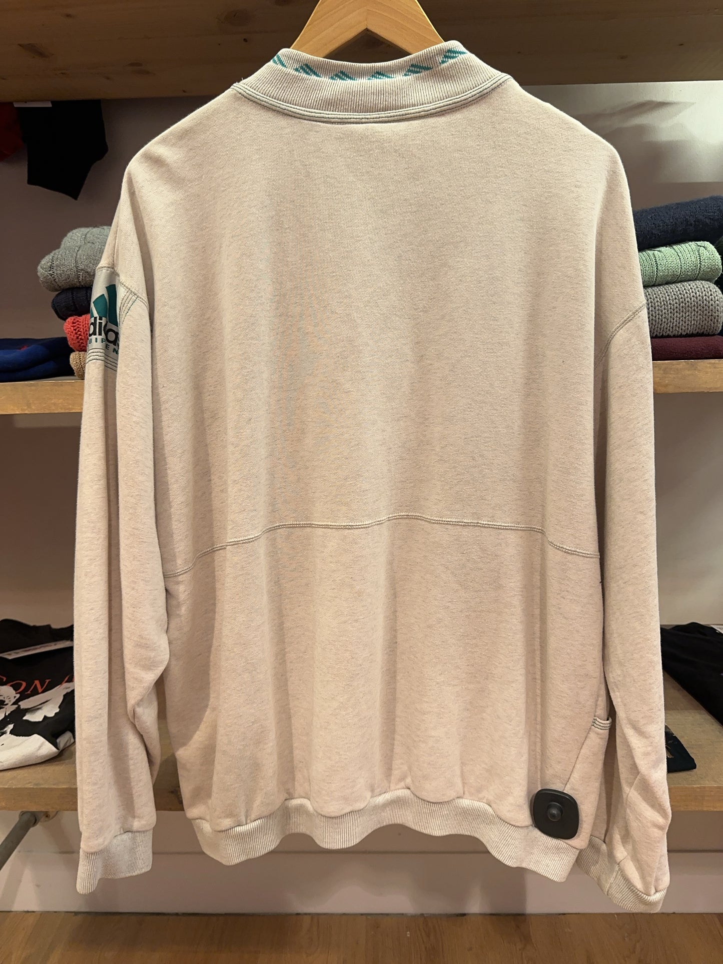 Vintage Adidas Equipment Quarter-Zip Sweatshirt - L