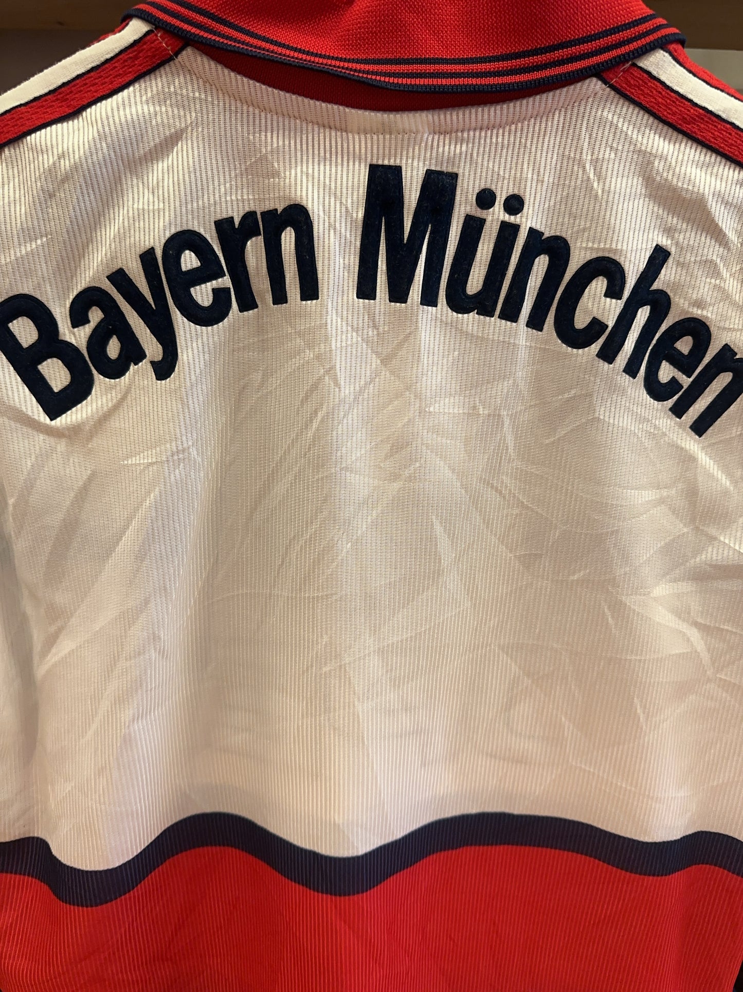 1998/00 FC Bayern Munich Adidas Opel Away Football Shirt