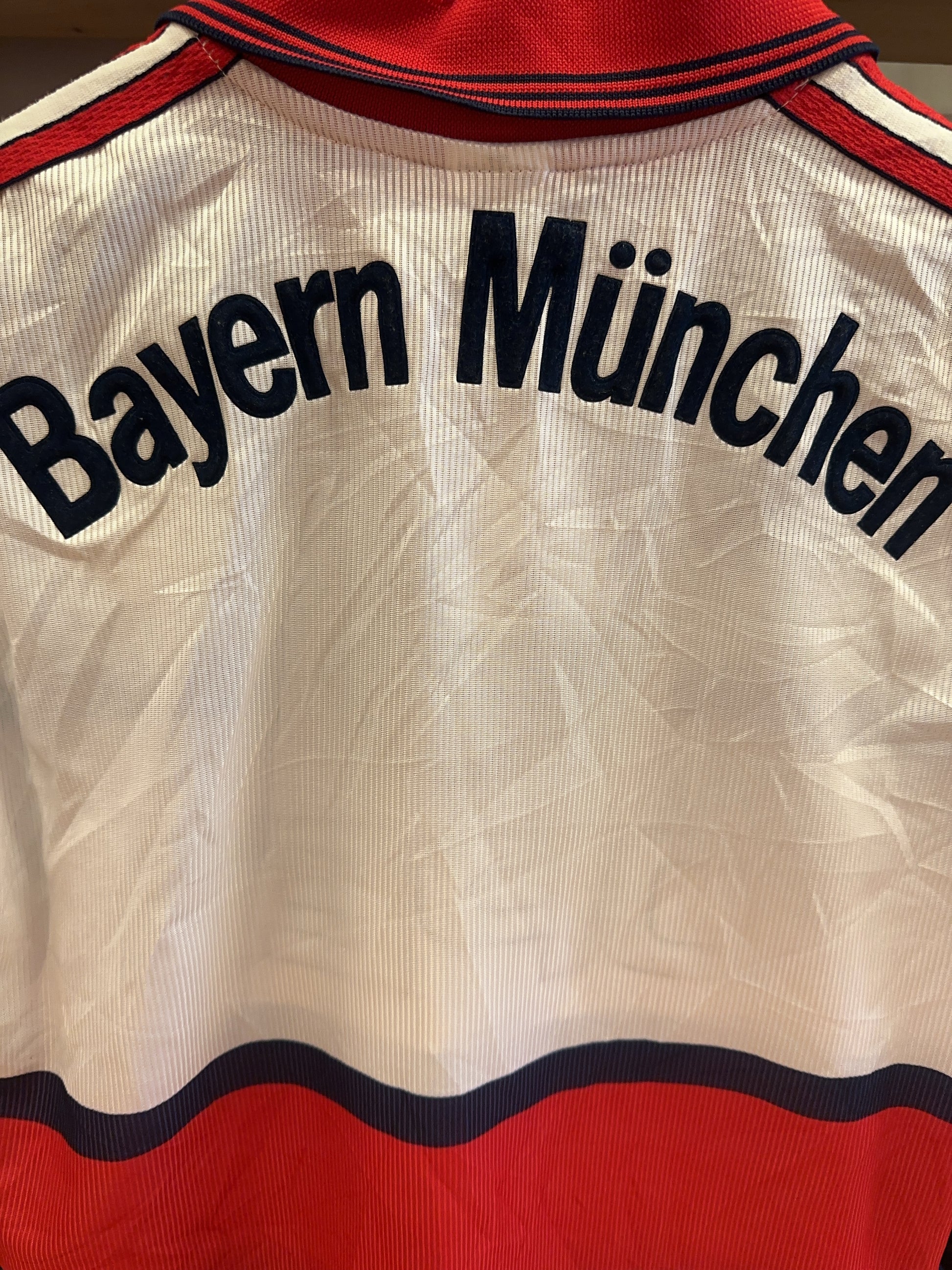 1998/00 FC Bayern Munich Adidas Opel Away Football Shirt
