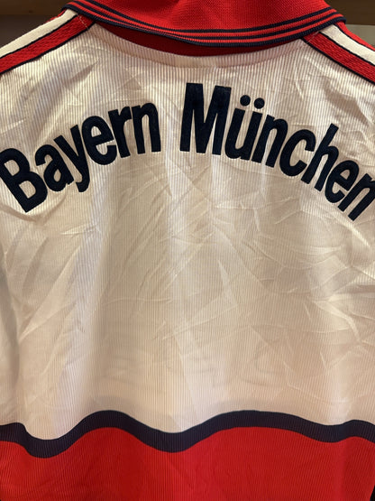 1998/00 FC Bayern Munich Adidas Opel Away Football Shirt