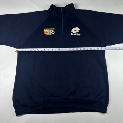 XL - 1996–1998 Lotto New South Wales Soccer Half-Zip Sweatshirt