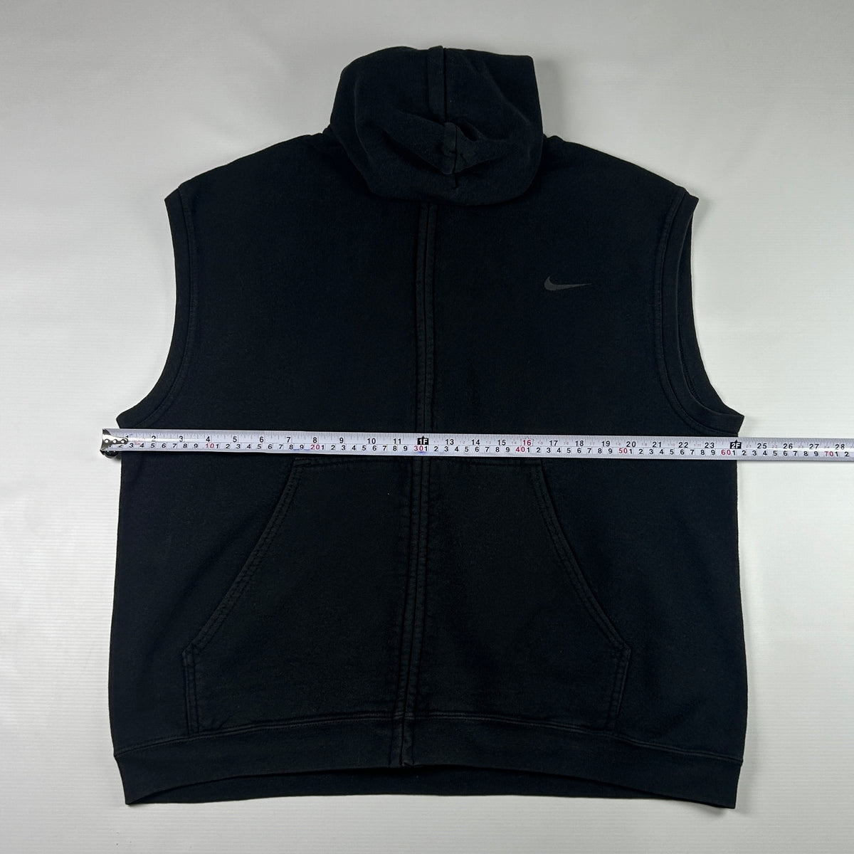 M - Vintage 1990's Nike Vest Hoodie