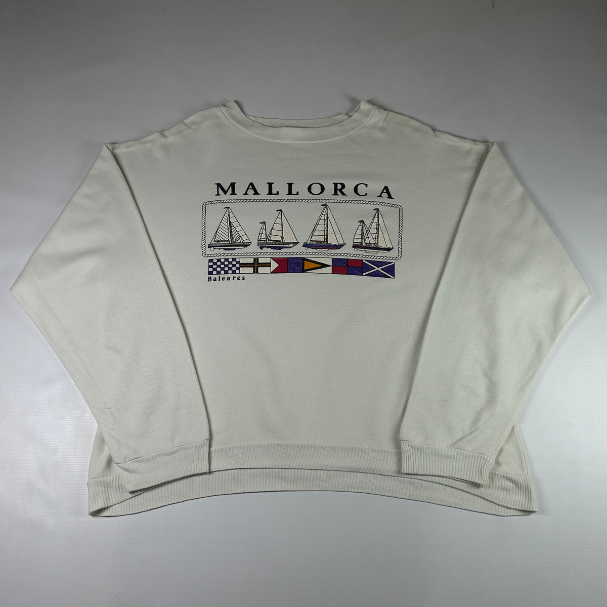 XL - 1990's Mallorca Baleares Graphic Sweatshirt