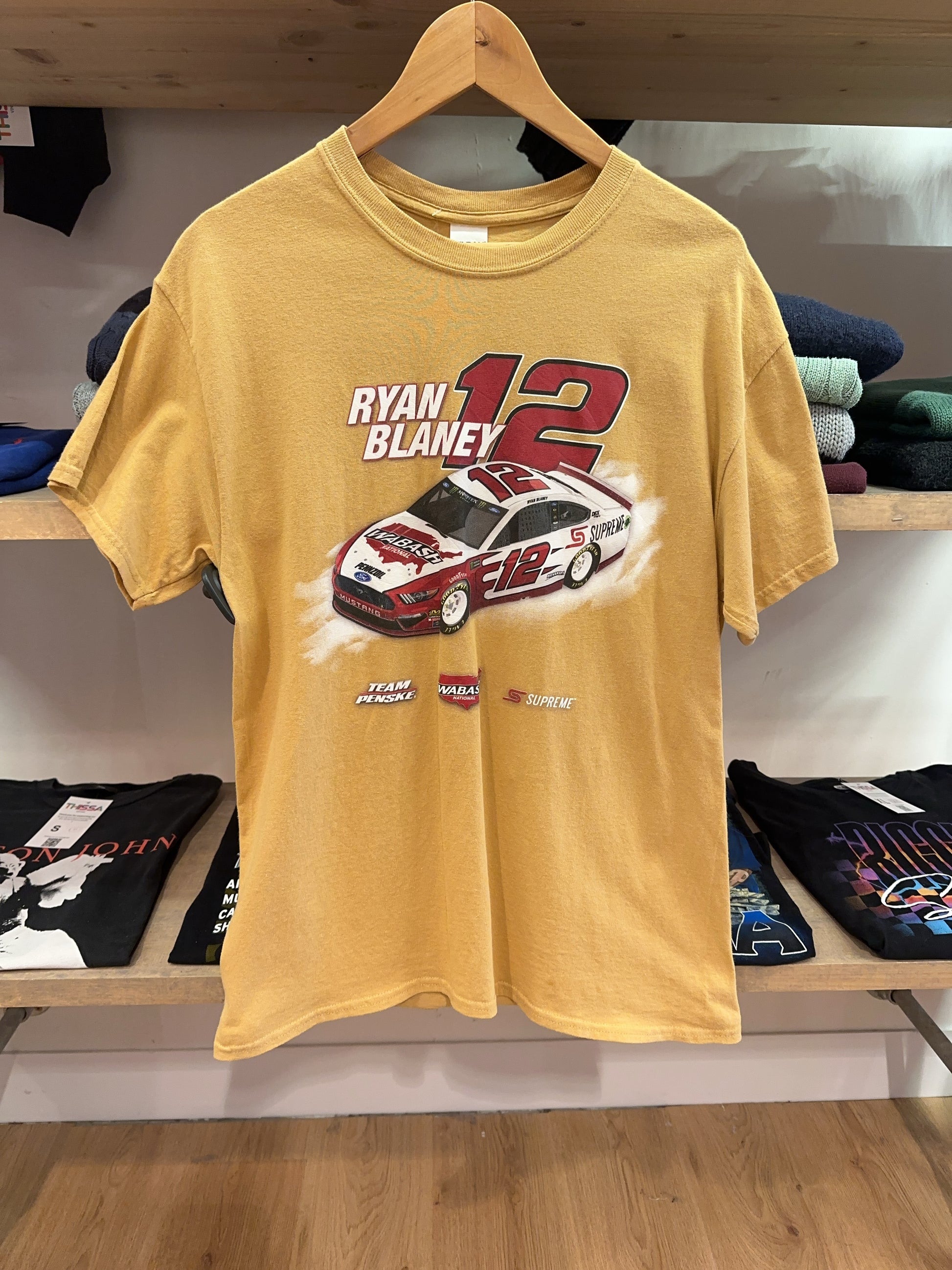 Ryan Blaney #12 NASCAR Graphic T-Shirt