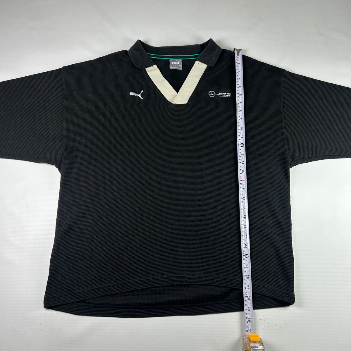 M - 2010's Puma Mercedes-AMG Petronas Formula One Team Long Sleeve Polo Shirt