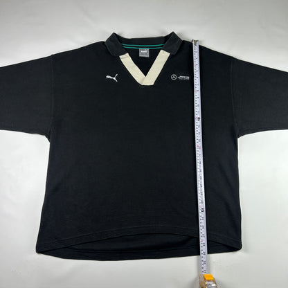 M - 2010's Puma Mercedes-AMG Petronas Formula One Team Long Sleeve Polo Shirt