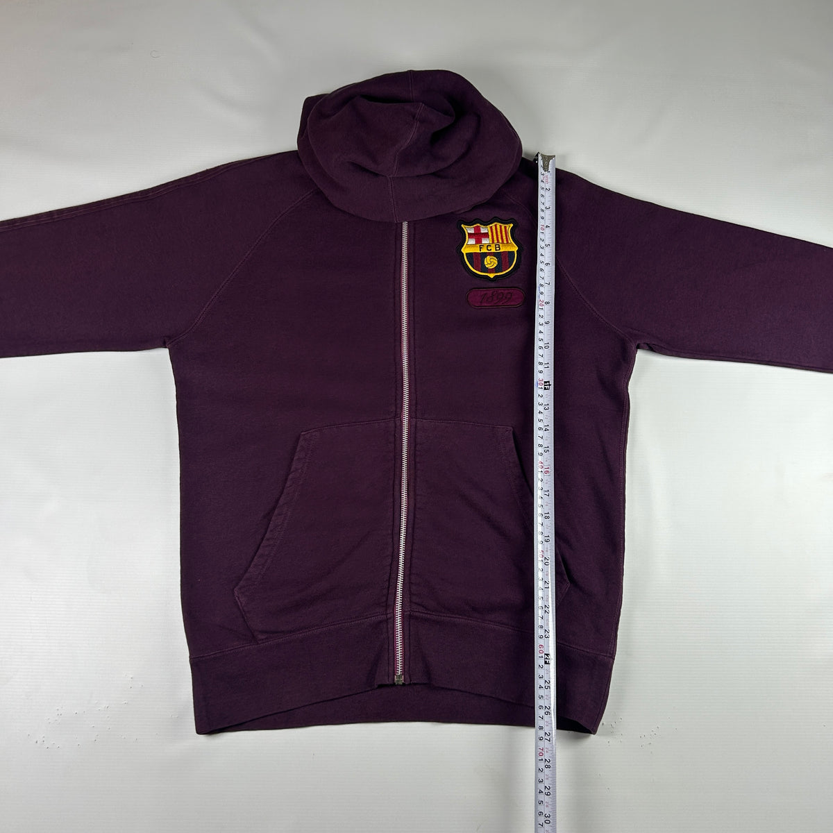 S - 2012-2013 Barcelona Nike Hooded Track Jacket