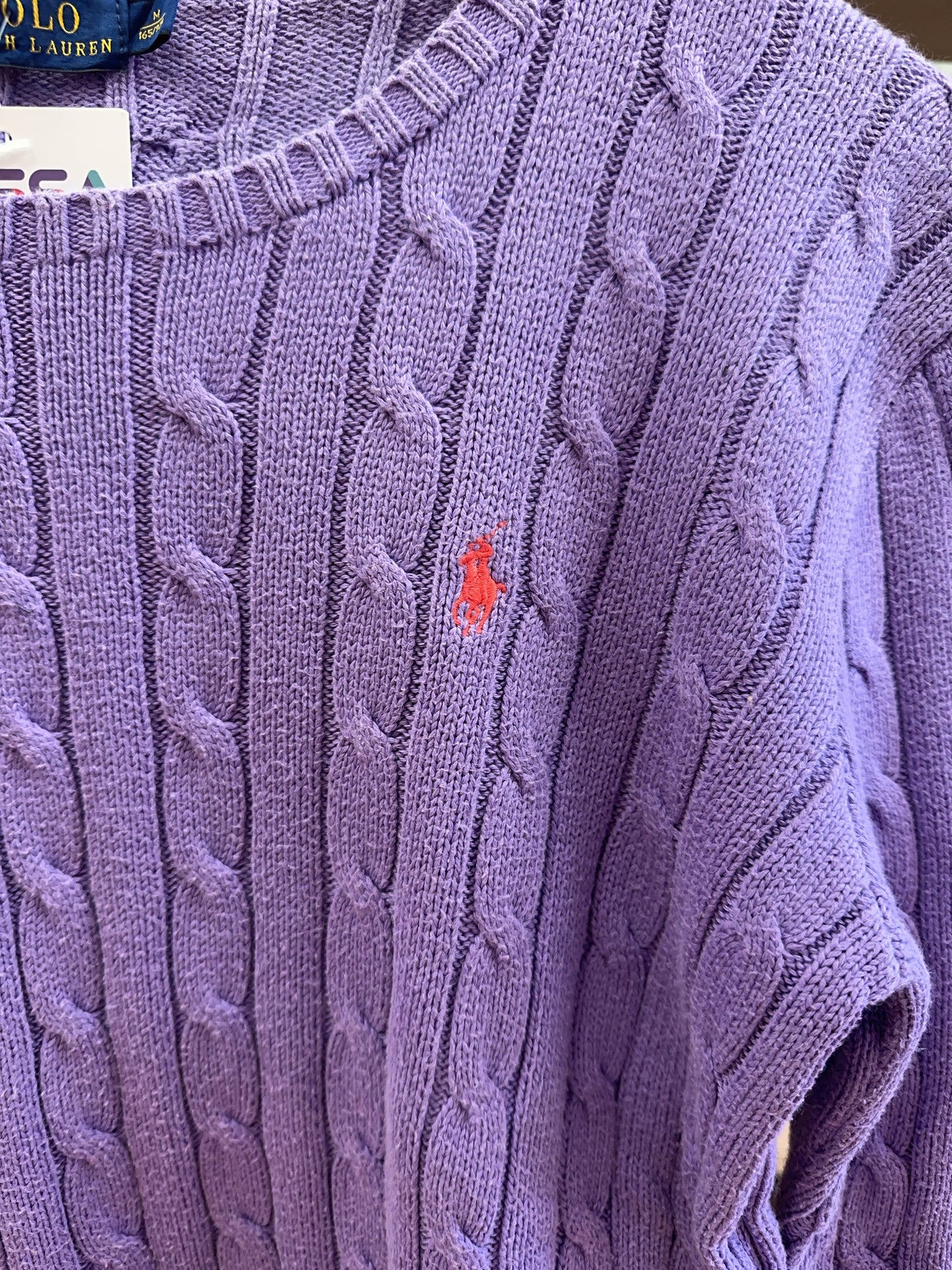 Ralph Lauren Cable Knit - M