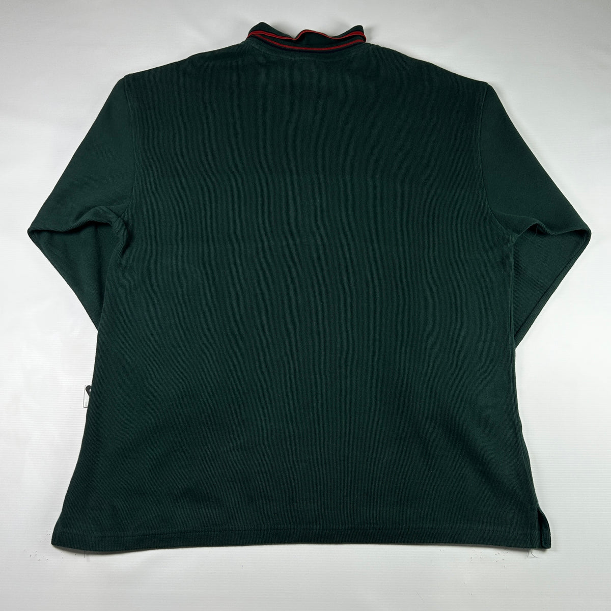 XXL - 1990's Nike Vintage Green Long Sleeve Polo Shirt