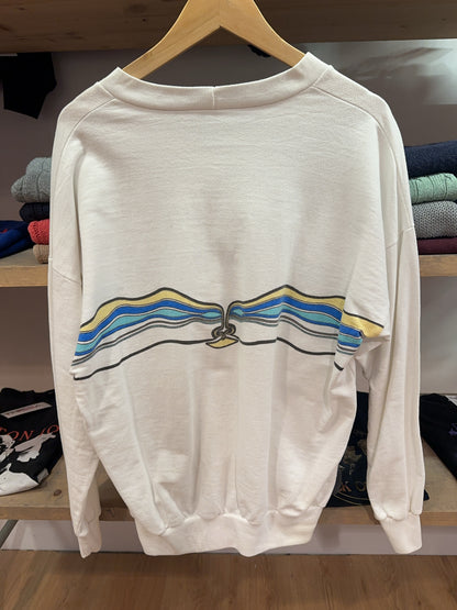 Vintage Adidas Tennis Graphic Sweatshirt - M