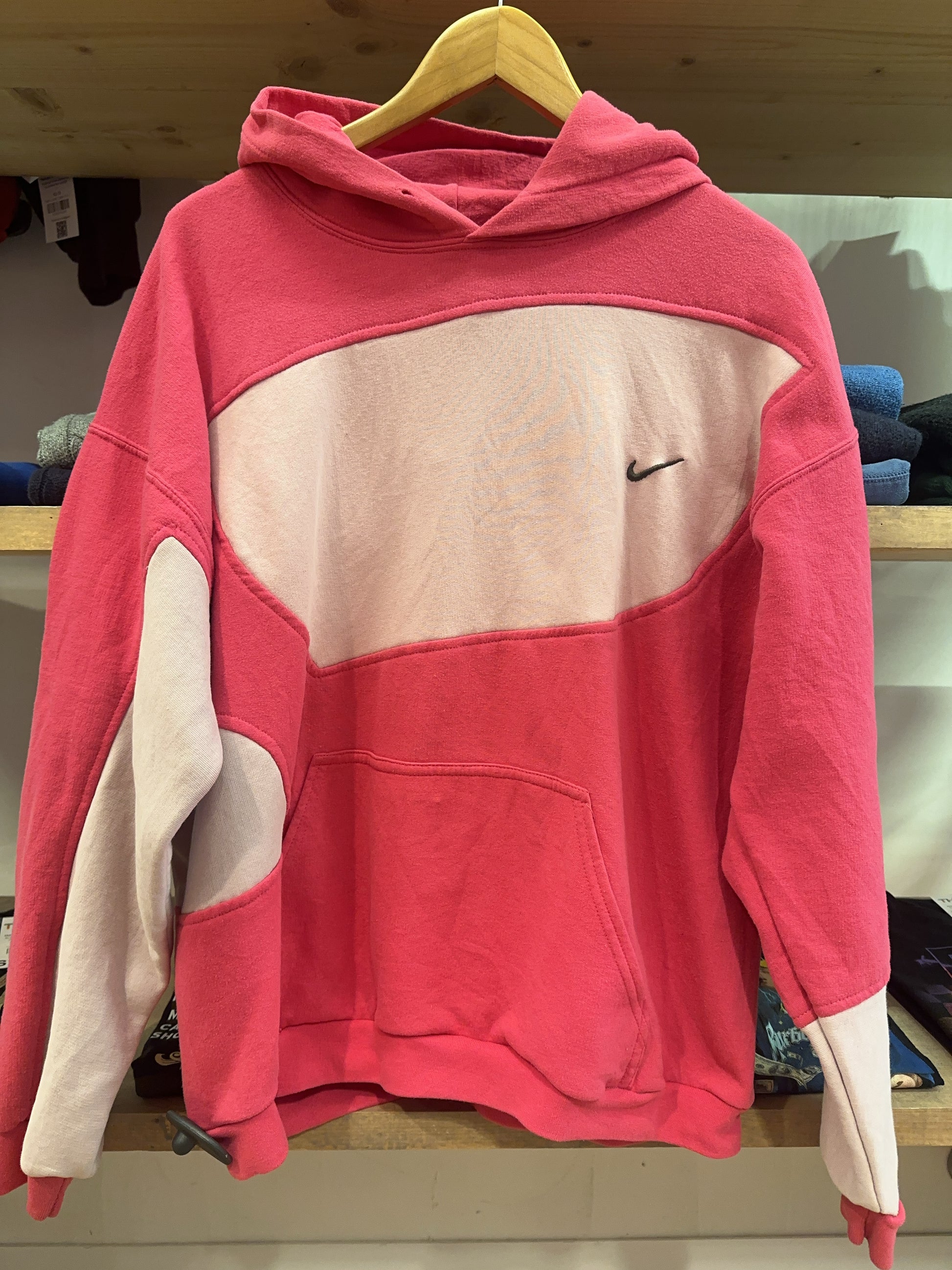 Vintage 2000's Nike Reworked Hoodie - S