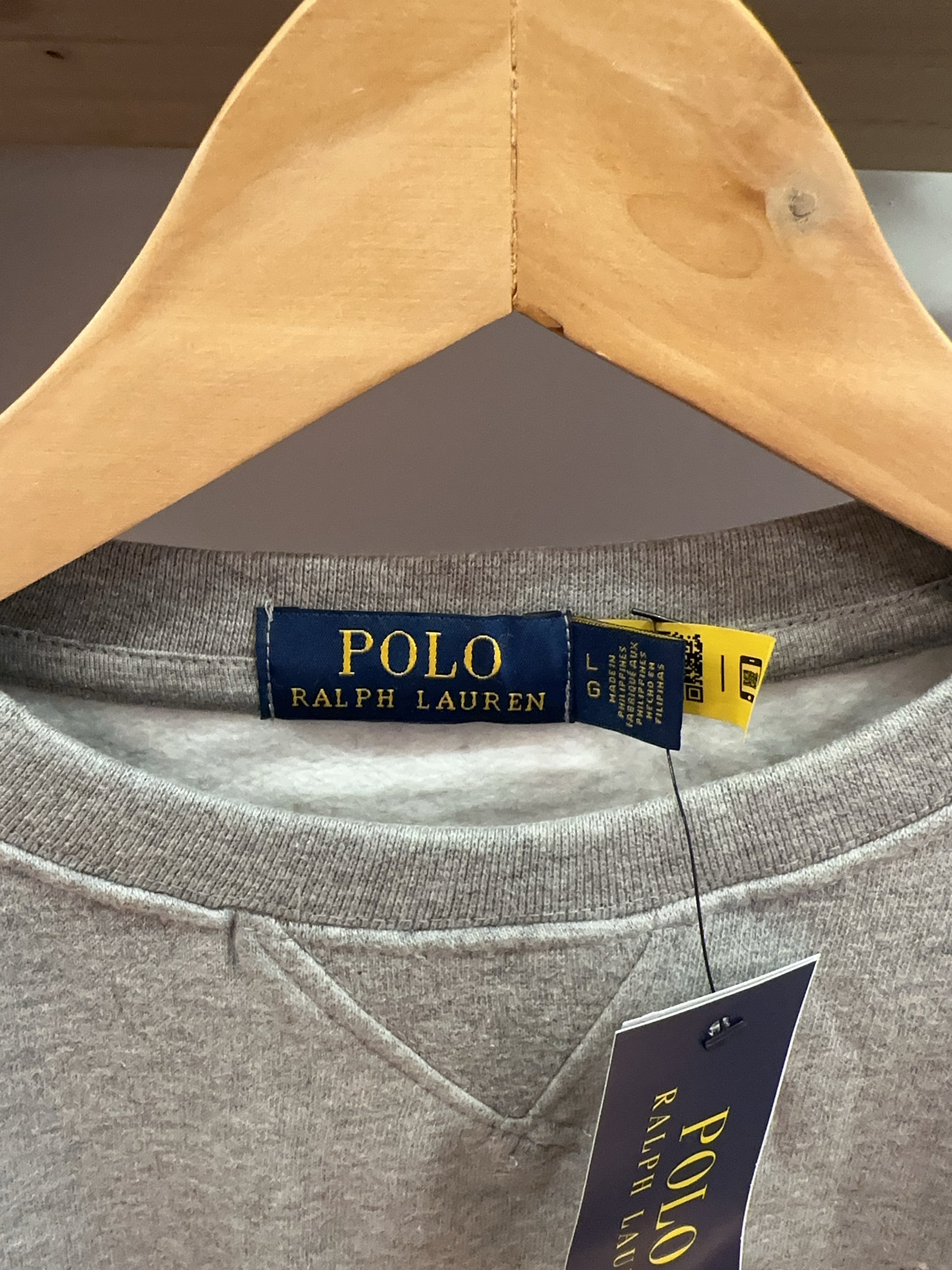 L - Polo Bear Ralph Lauren Sweatshirt