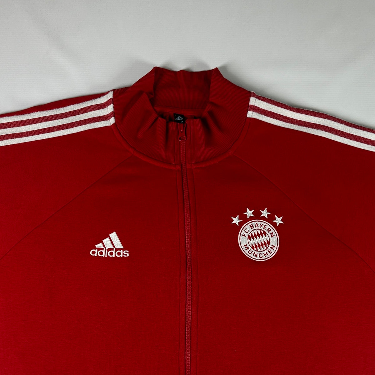 XL - 2020-2021 Adidas FC Bayern Munich Red Track Jacket