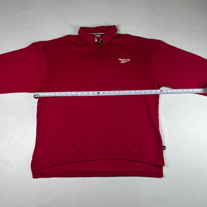 M - Vintage 1990's Reebok Quarterzip