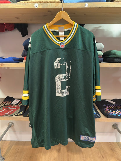 4XL - 1990s Green Bay Packers Nfl Pro Line Football Shirt Crosby #2