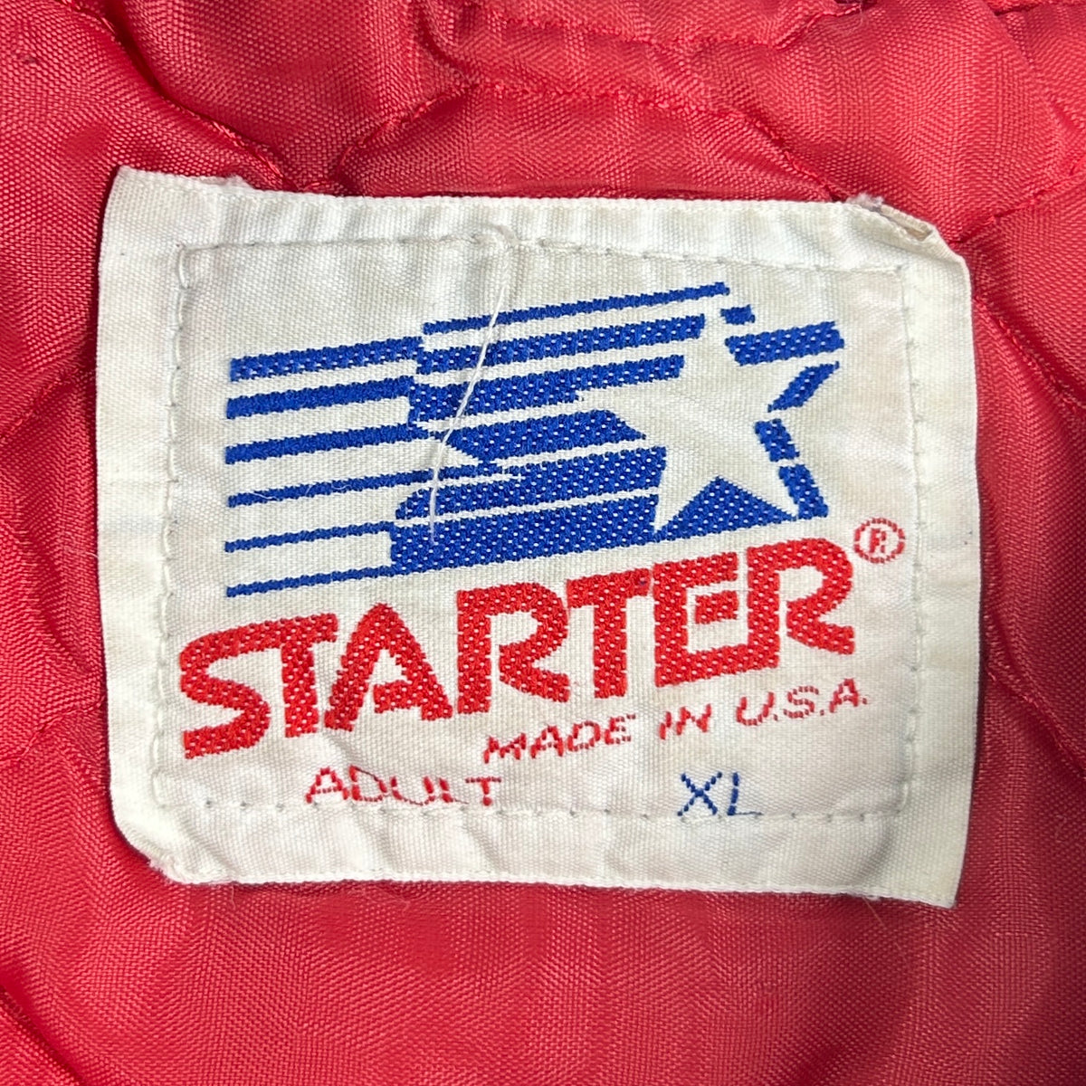 XL - 1980's New York Giants Starter Satin Bomber Jacket