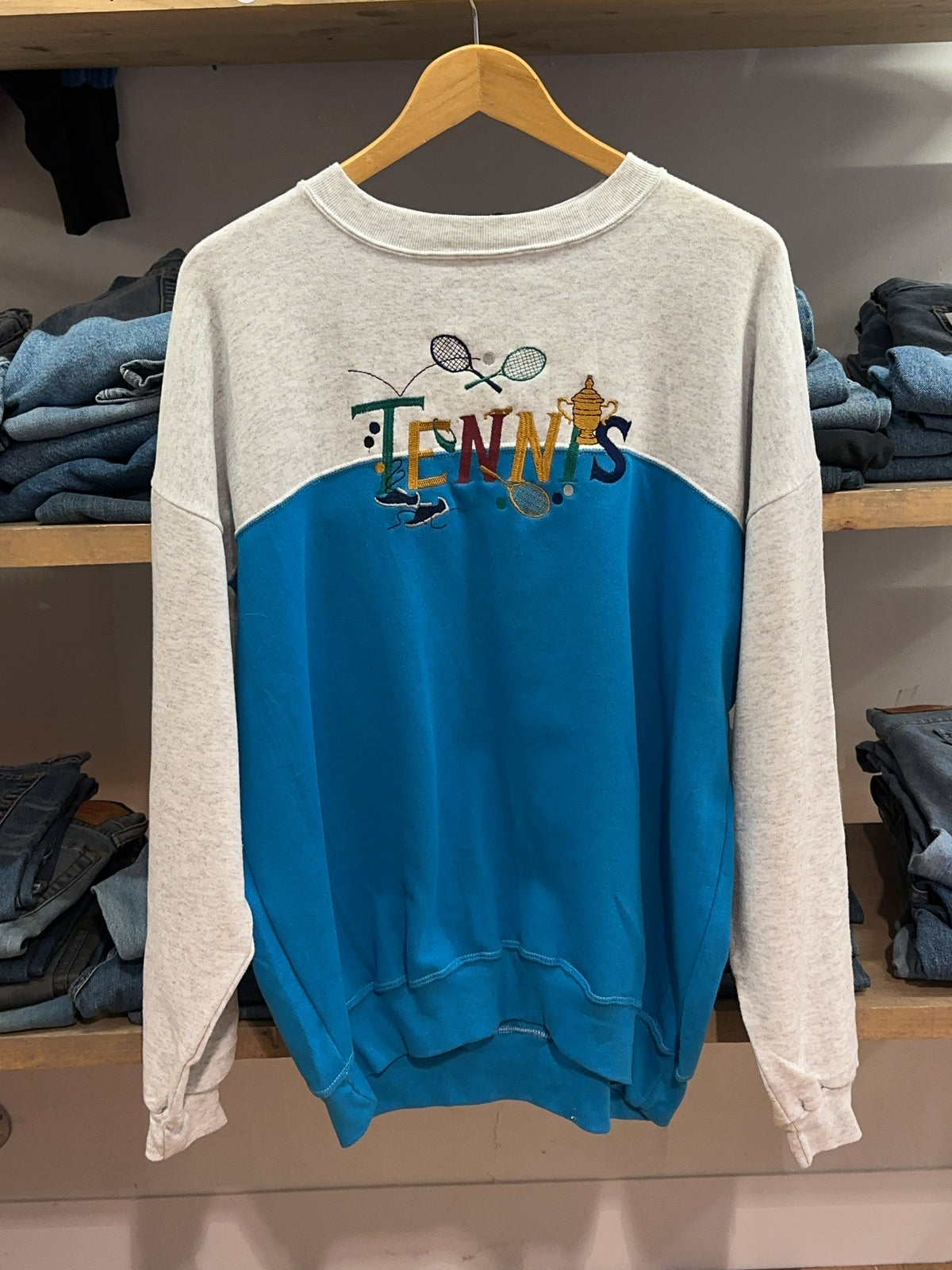 XL - Vintage 1990's Tennis Sweatshirt