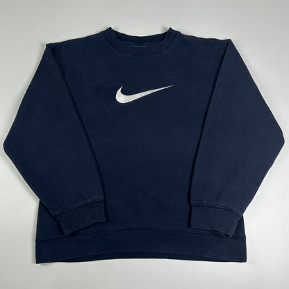 XS - Vintage 2000's Nike Big Swoosh Sweatshirt