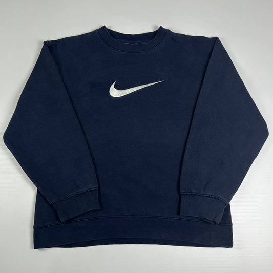 XS - Vintage 2000's Nike Big Swoosh Sweatshirt