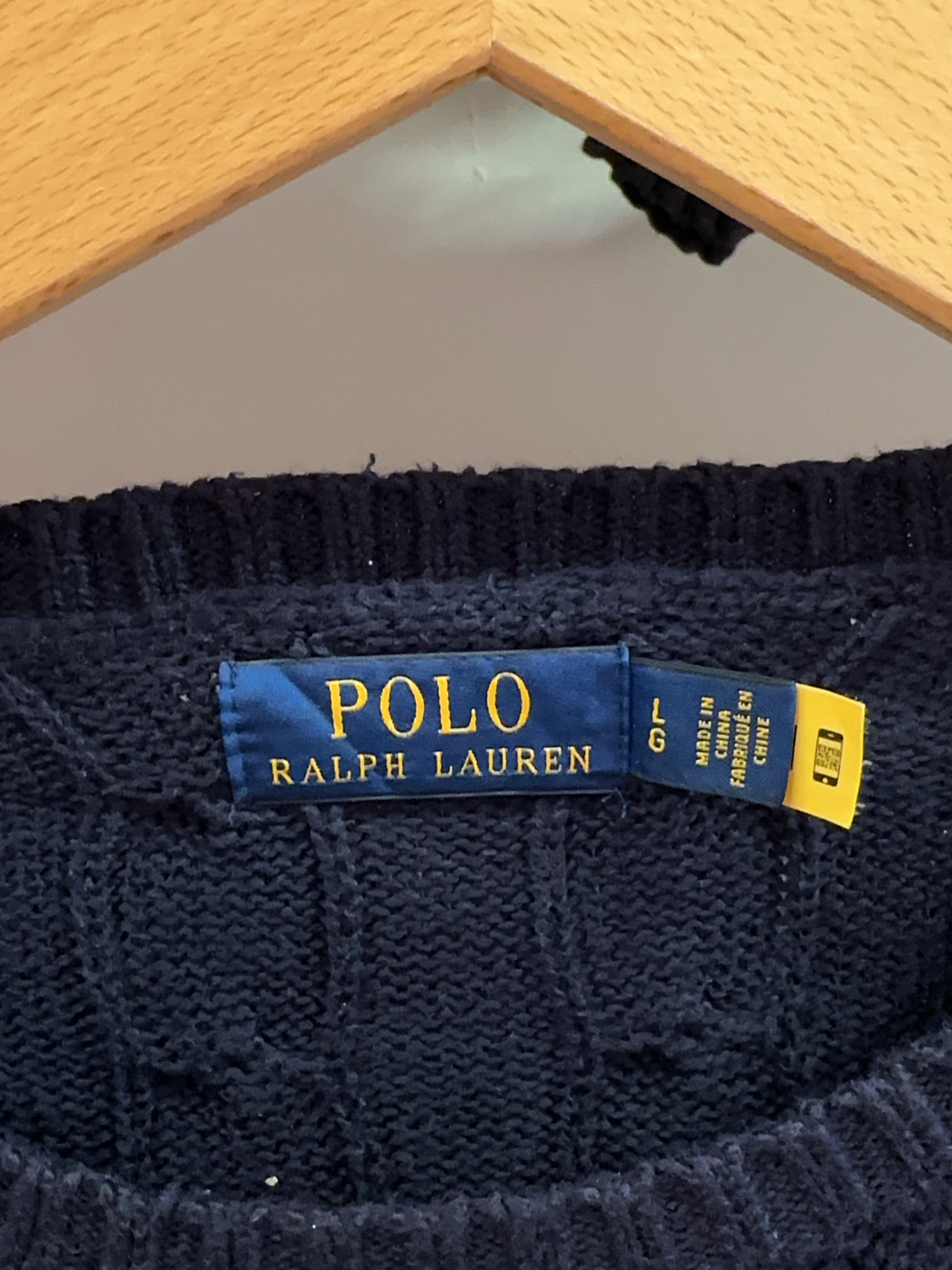 Ralph Lauren Cable Knit - L