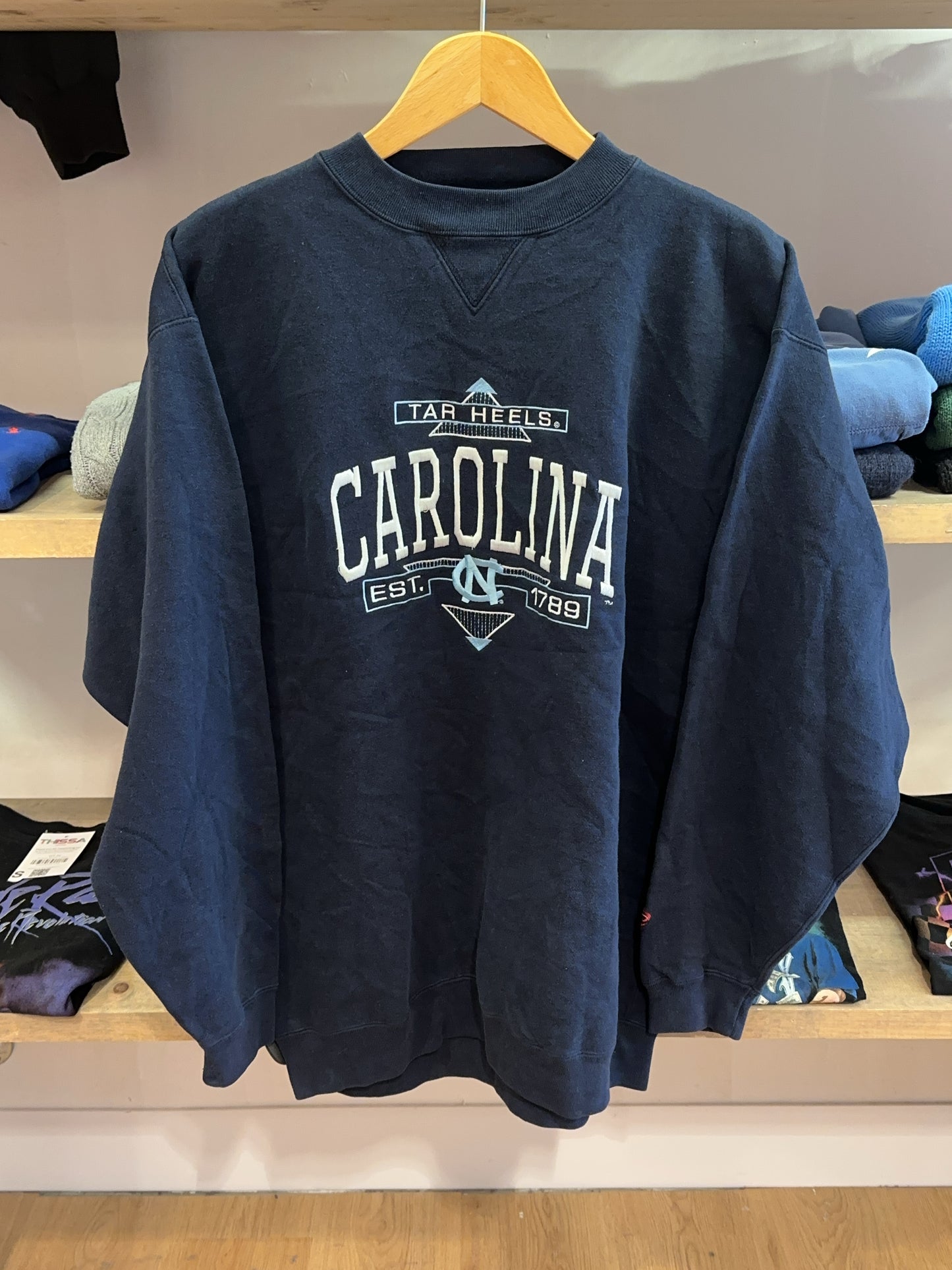 L - 1990's North Carolina Tar Heels Cadre Athletic Sweatshirt