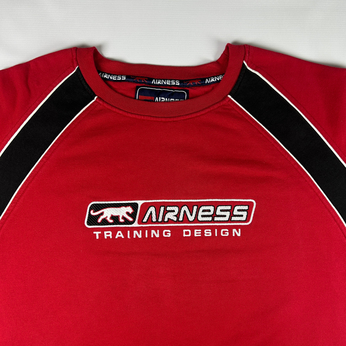 XL - Vintage 2000's Airness Training Design Red Sweatshirt