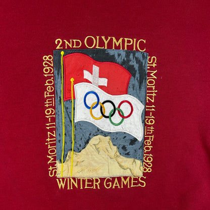 M - 1928 Adidas St. Moritz Olympic Winter Games Sweatshirt