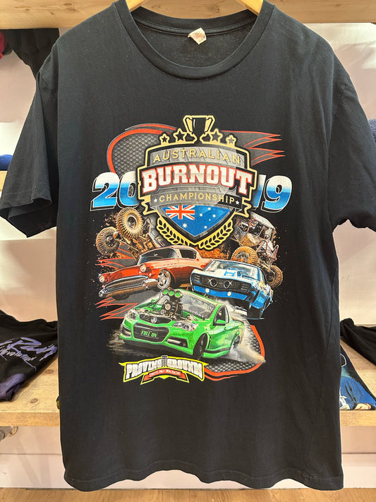 L - 2019 Australian Burnout Championship Entrant T-Shirt
