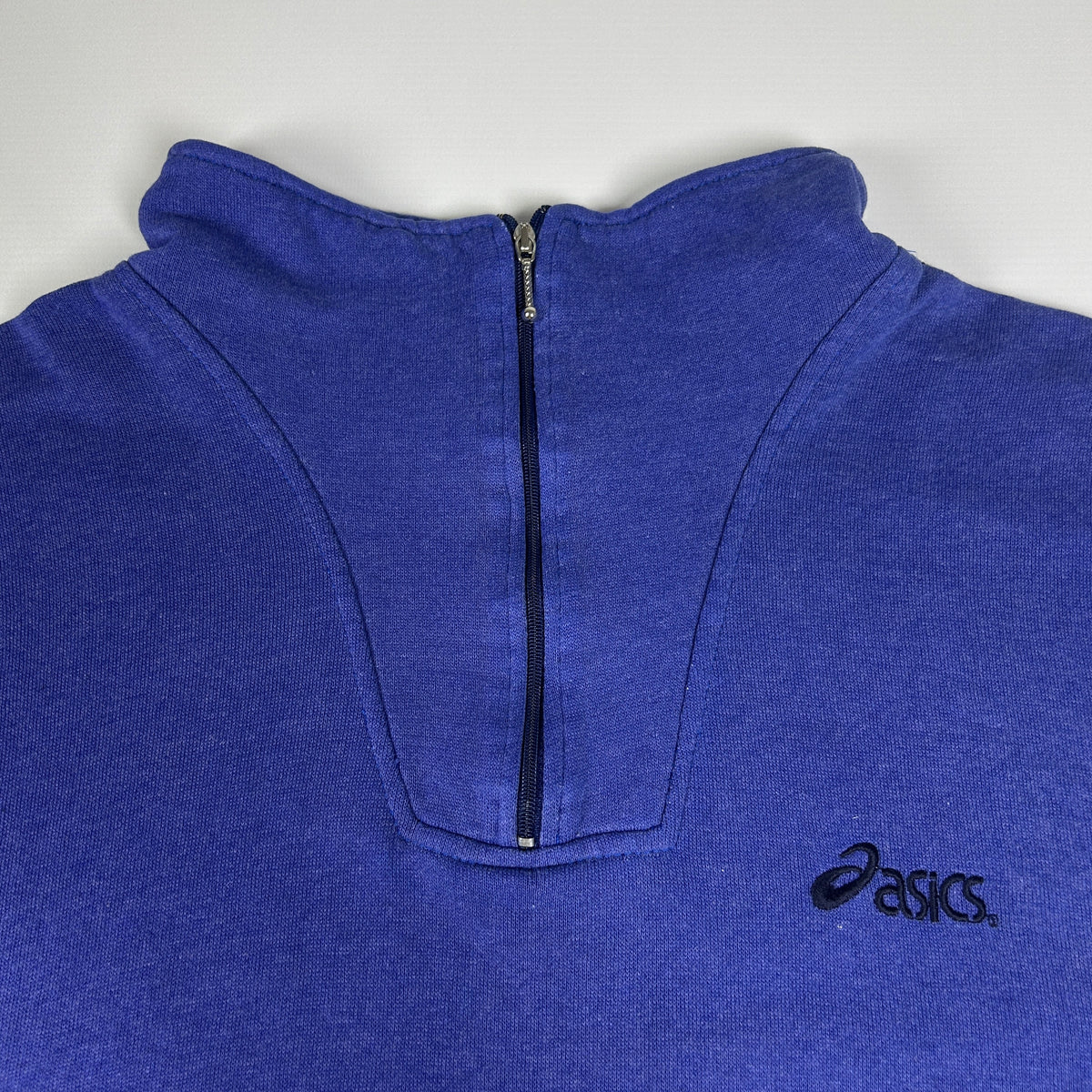 L - 1990's Asics Quarterzip