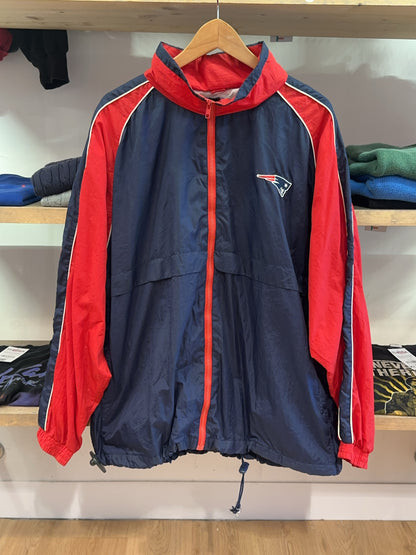 L - Vintage 1990's New England Patriots Logo Athletic Jacket