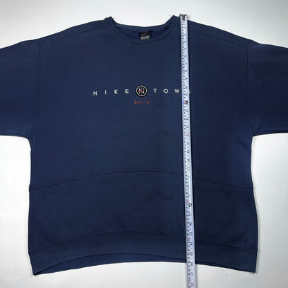 XL - 1990's Nike Town Berlin Navy Sweatshirt