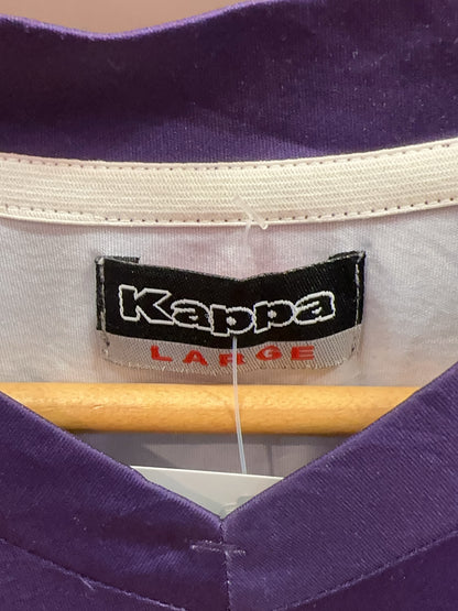 2014-2015 Toulouse FC Squad Team Signatures Kappa Away Football Shirt - L