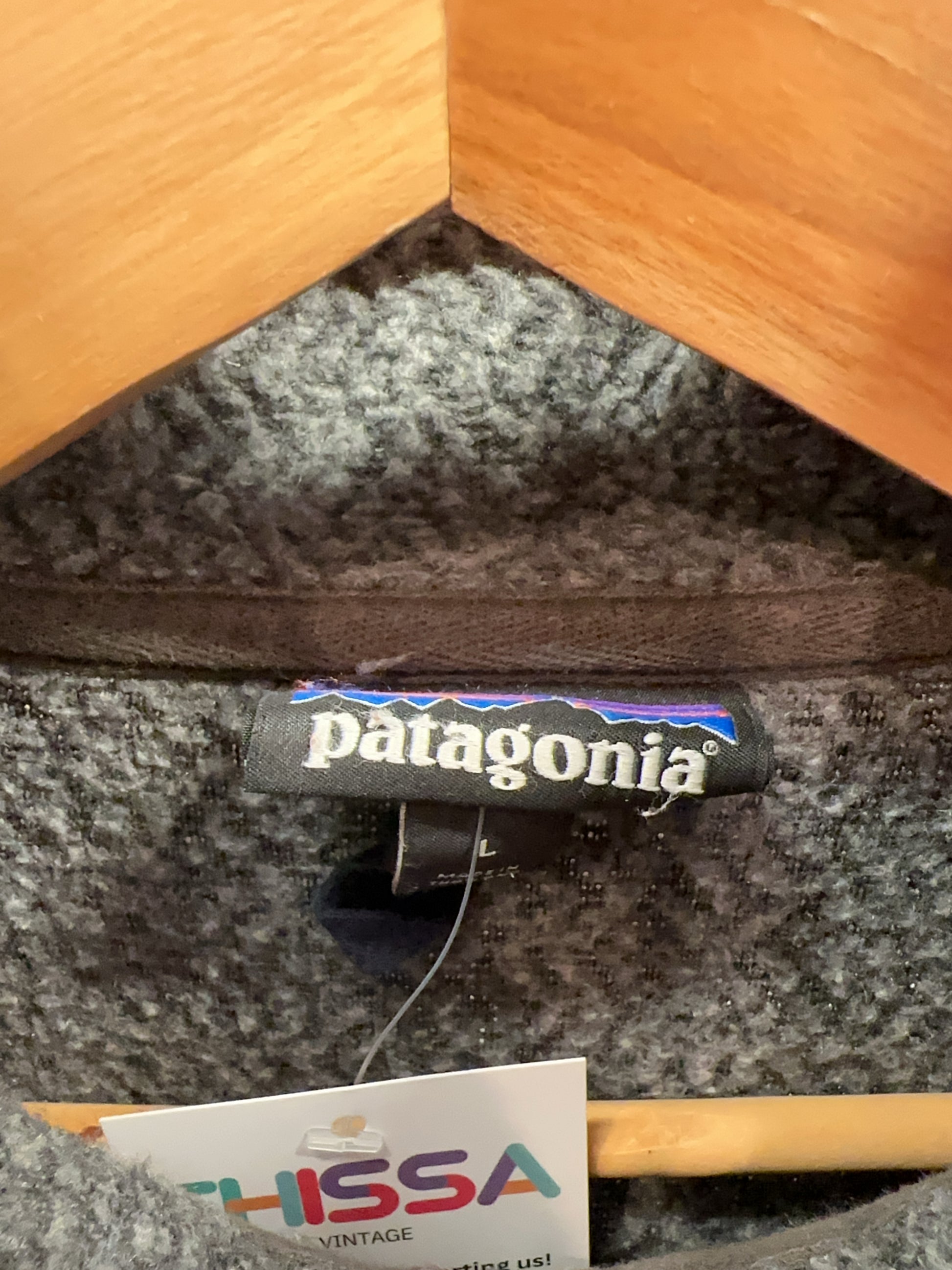 L - Vintage Patagonia Fleece Quarterzip