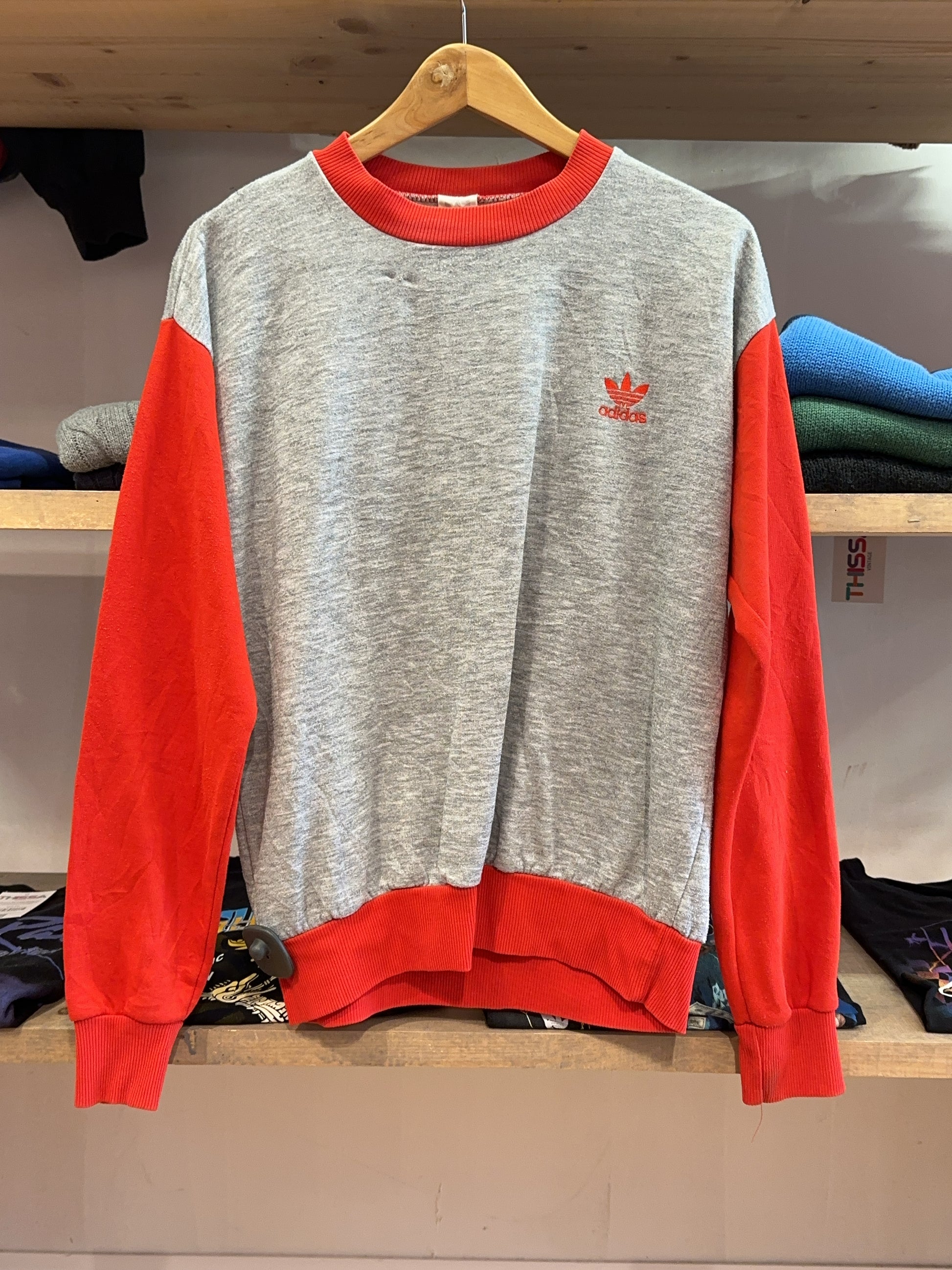 S - Vintage 1980's Adidas Sweatshirt