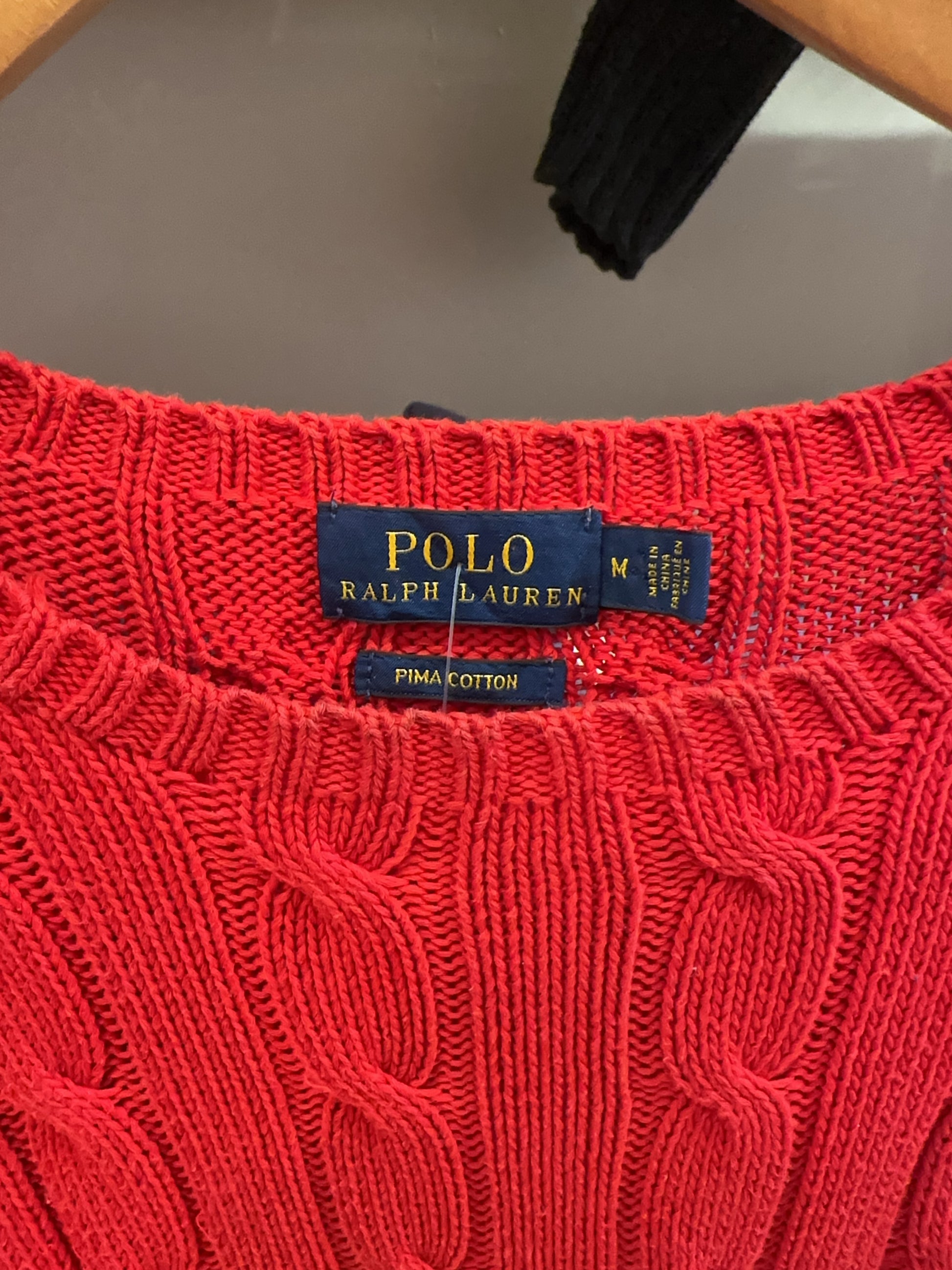 Ralph Lauren Cable Knit - M