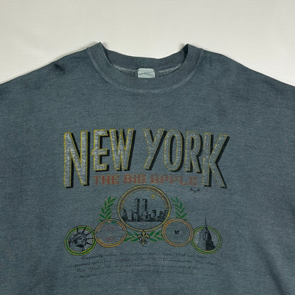 L - 1990's New York Graphic Crewneck Sweatshirt
