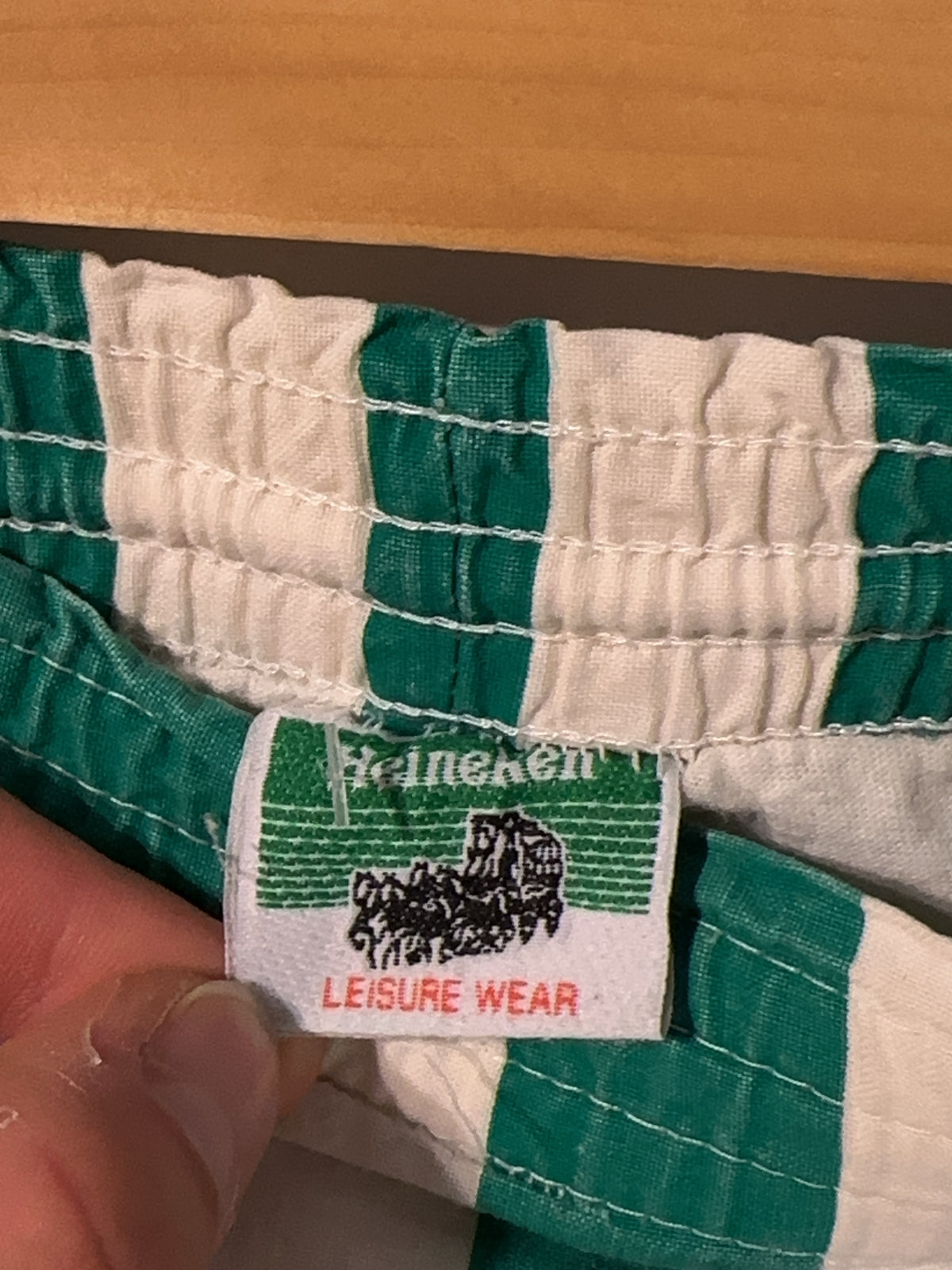 M - Heineken 1980's Heineken Leasure Wear Swim Swim Pants