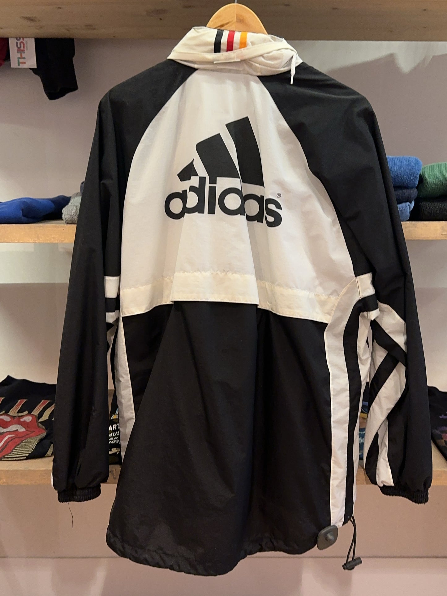 Vintage 1998-2000 Germany Adidas Rain Jacket - M