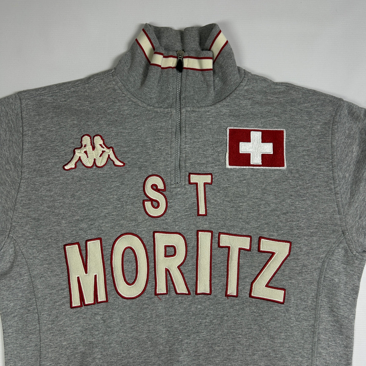L - Vintage 1990's St. Moritz Kappa Quarterzip Sweatshirt