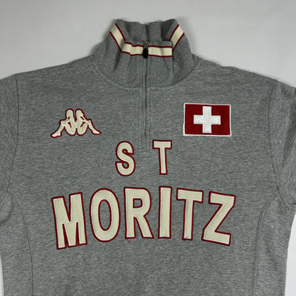 L - Vintage 1990's St. Moritz Kappa Quarterzip Sweatshirt