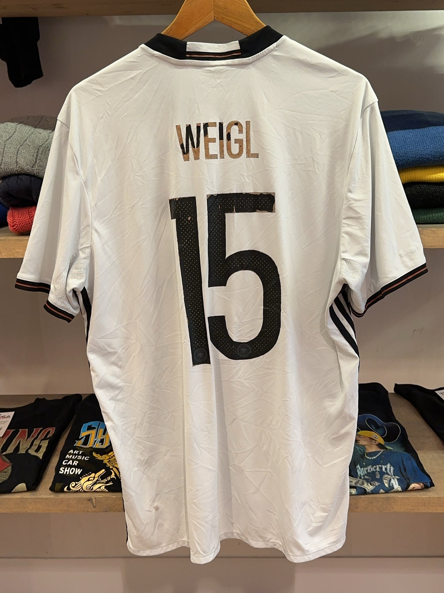 2016-2017 Germany Adidas Home Football Shirt Julian Weigl 15 - XL