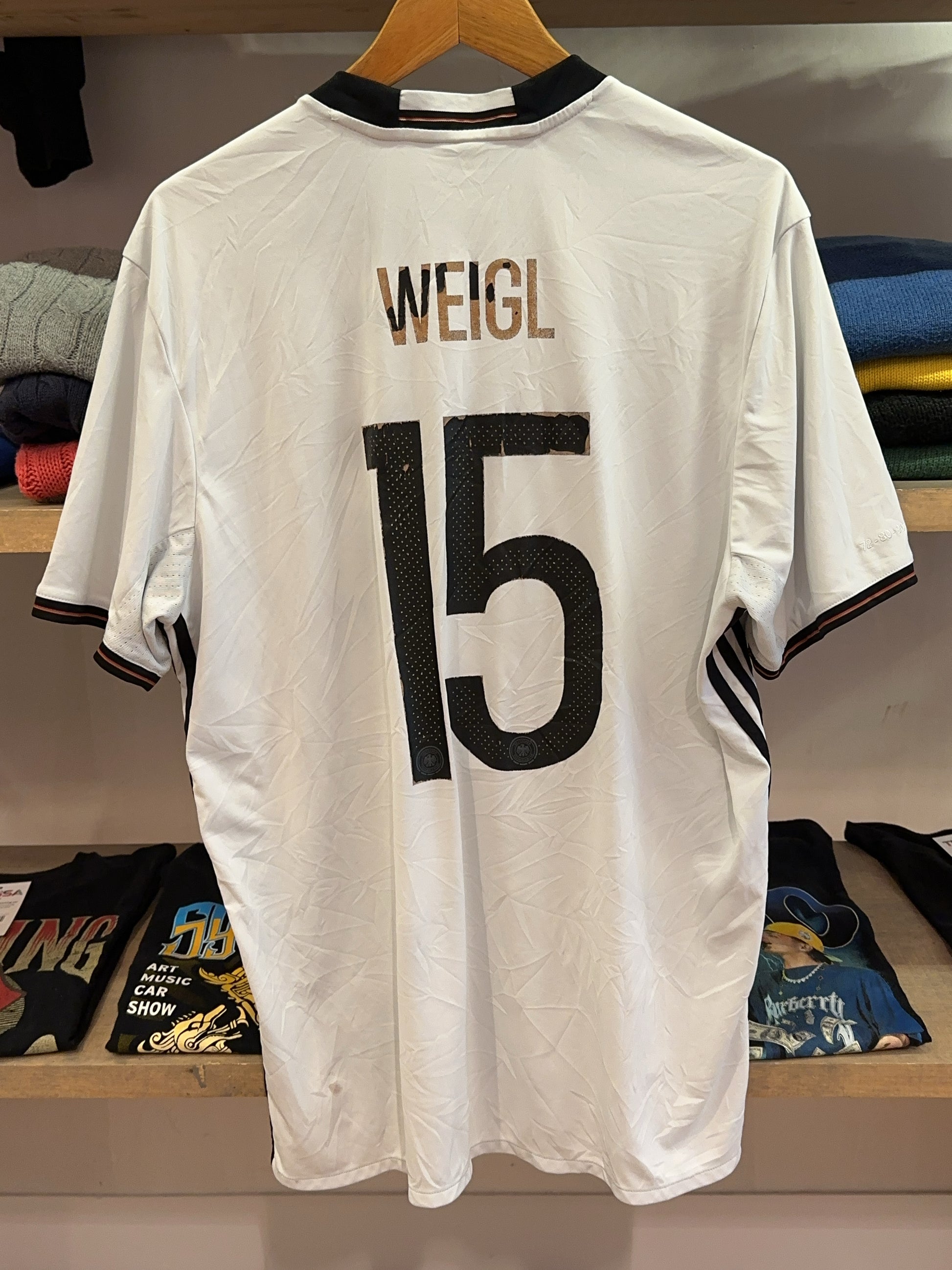 2016-2017 Germany Adidas Home Football Shirt Julian Weigl 15 - XL