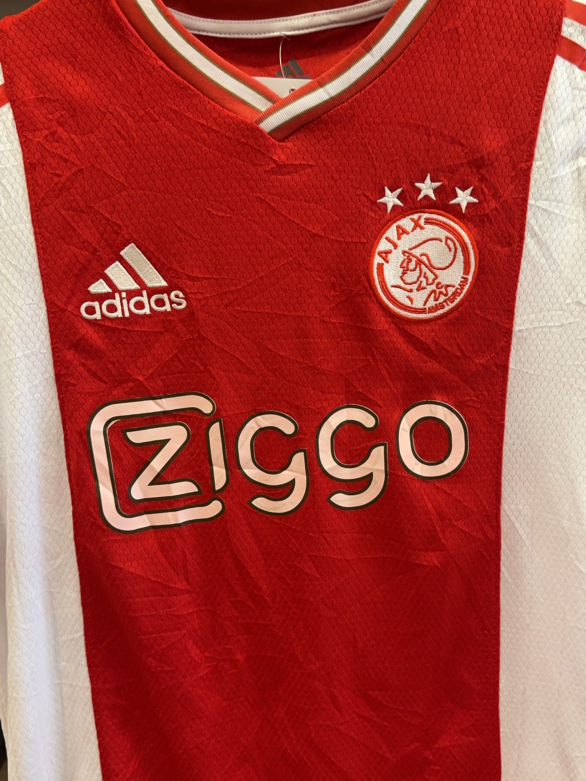 2022-2023 Ajax Amsterdam Adidas Home Football Shirt 48 - M