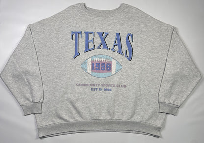 XL - Texas 1986 College Graphic Sweatshirt